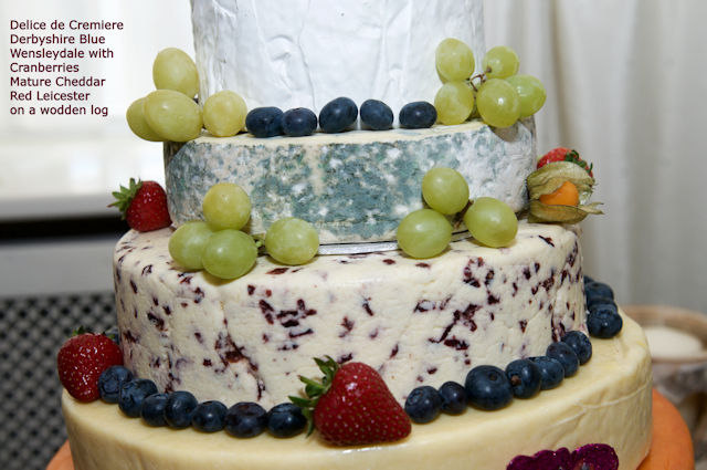 Cheese Wedding Cake Examples 21