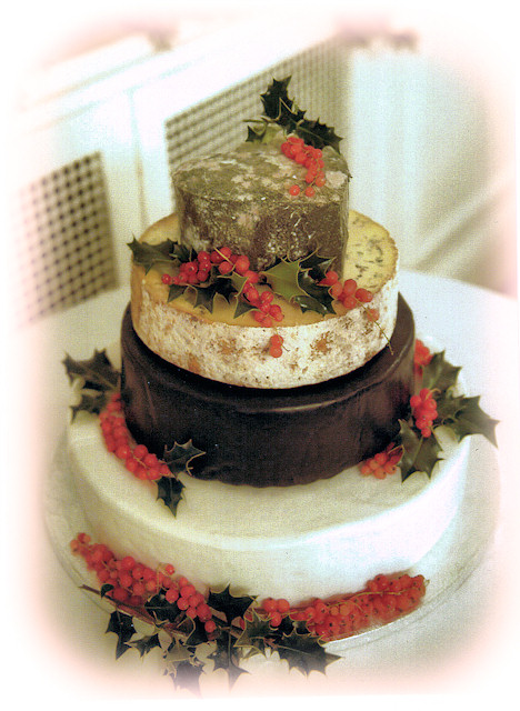 Cheese Wedding Cake Examples 14