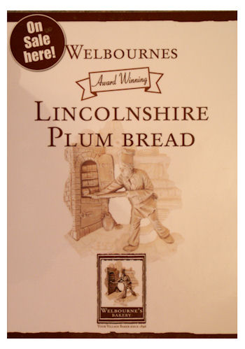 Welbourne's Lincolnshire Plum Bread Poster